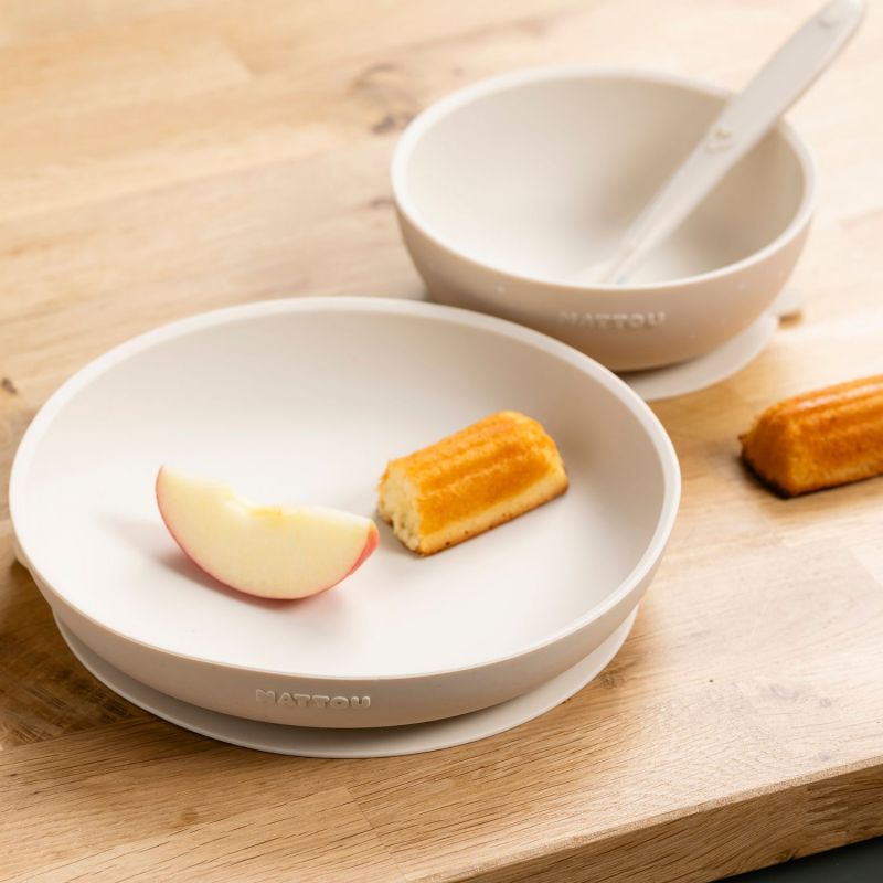 Coffret repas Argile (3 pièces) Nattou Ambiance 2