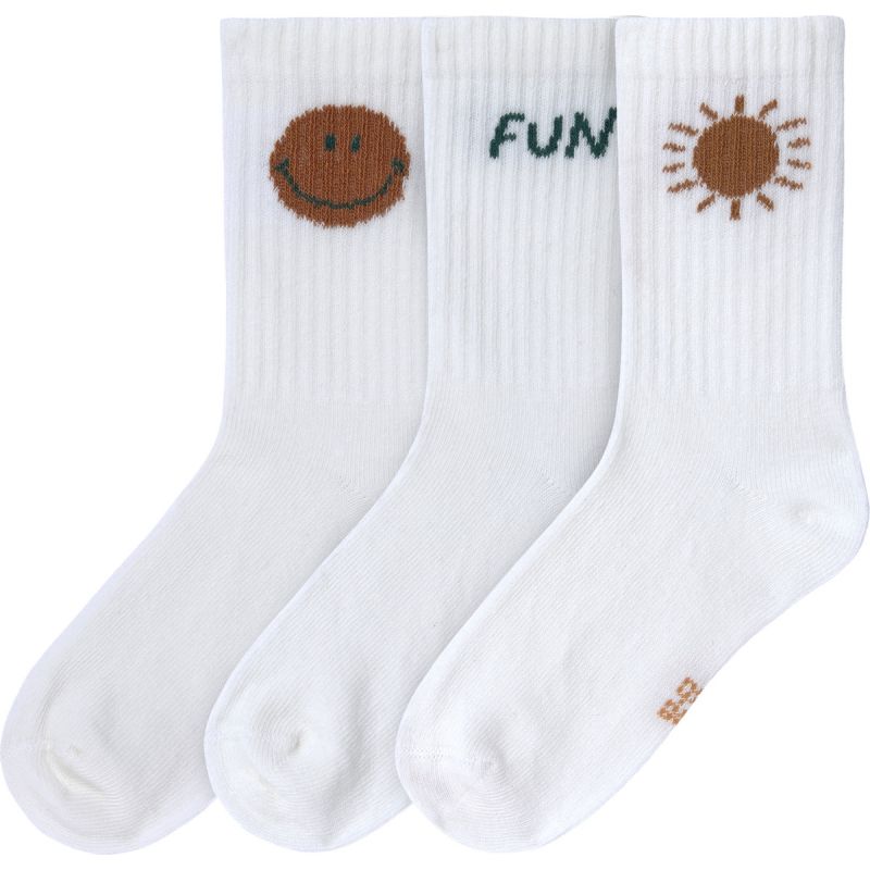 Lot de 3 chaussettes de tennis Little Gang Fun Lässig