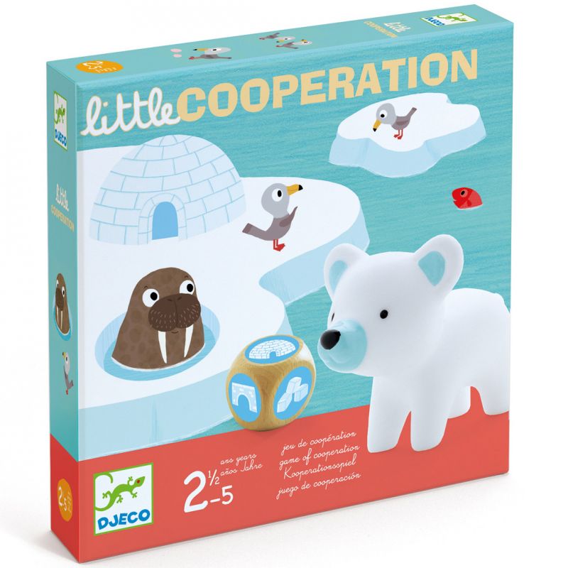 Jeu de coopération Banquise Little cooperation Djeco Packaging 1 grande taille