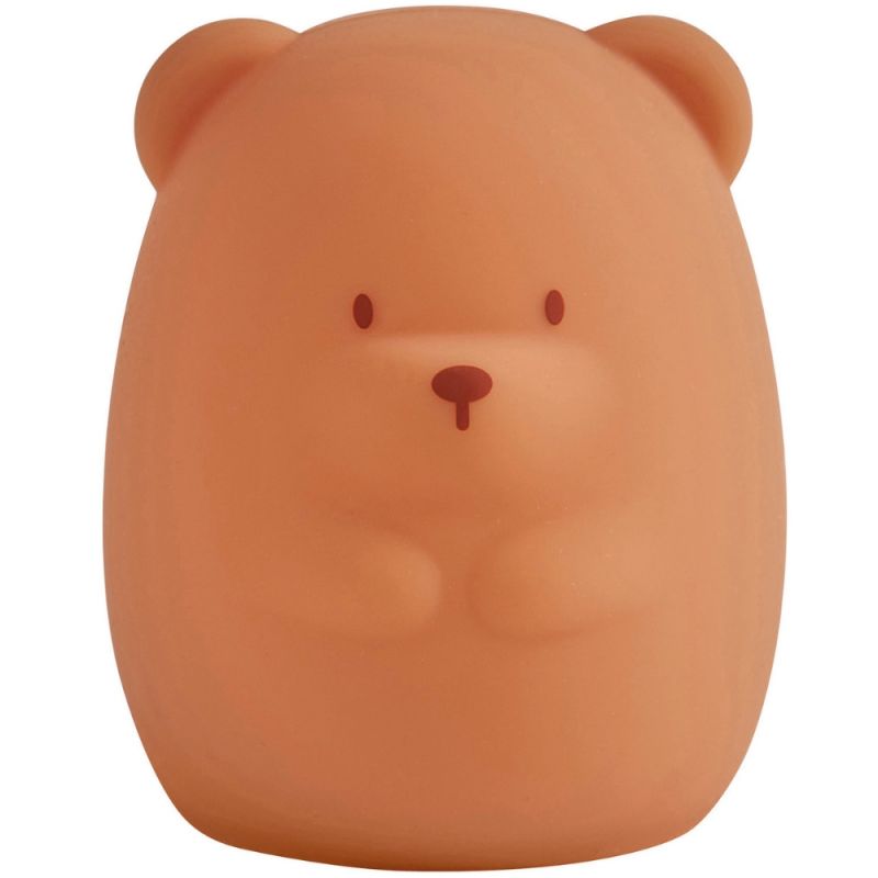 Veilleuse en silicone ours caramel (12 cm) - Reconditionné Nattou Produit 1