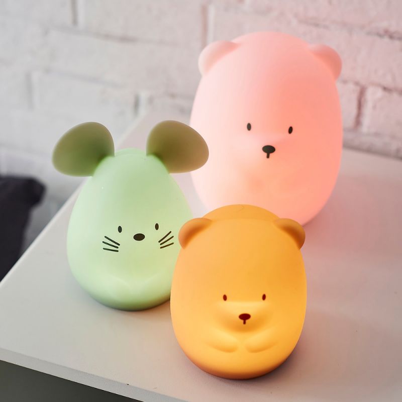 Veilleuse en silicone ours caramel (12 cm) - Reconditionné Nattou Produit 3