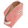 Trousse de toilette Leon Rayures Fines Rouge Hindbag Produit ouvert 5