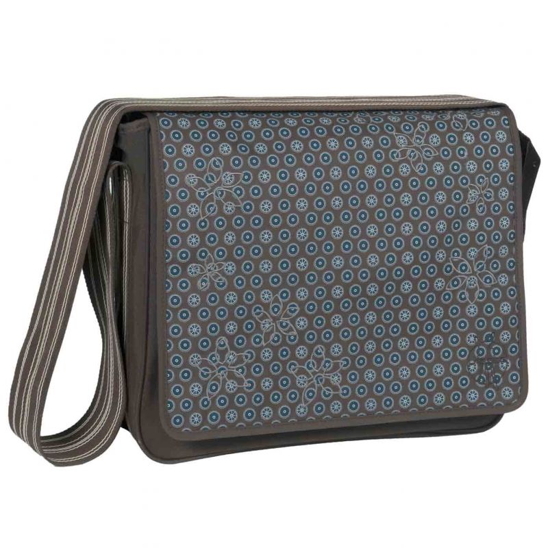 Sac à langer Casual Flowerstitch gris Lässig