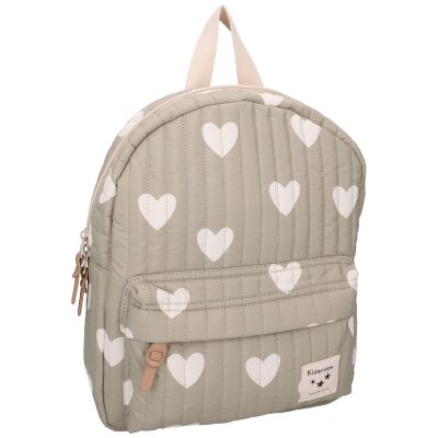 Sac à dos enfant Wonderful Worlds Cœurs vert (31 cm) Kidzroom