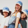 Casquette enfant Summer Forever Eponge bleu et orange (7-12 ans) Chamaye Ambiance 2