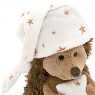 Hérisson avec bonnet de sommeil Prickle (20 cm assis)