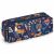 Variation Bleu, jaune, rouge du produit Trousse scolaire double Magic Forest de la marque Caramel & Cie