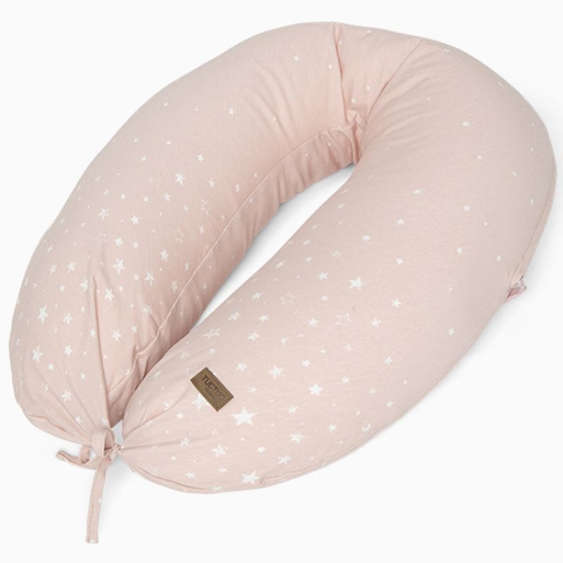 Coussin de grossesse 2 en 1 Weekend Constellation Etoiles rose Tuc Tuc