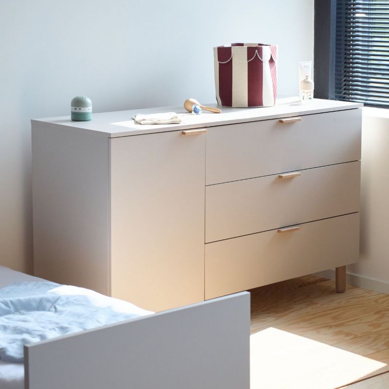 Commode avec plan à langer Cosy Clay Childhome Ambiance 2