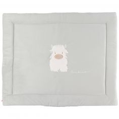 Tapis de parc réversible gaze de coton bio Fluffy (75 x 95 cm) - Noukie's