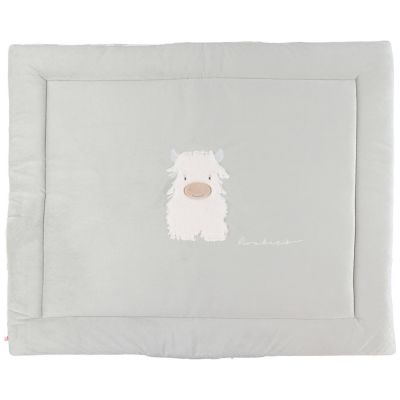 Tapis de parc réversible gaze de coton bio Fluffy (75 x 95 cm) Noukie's