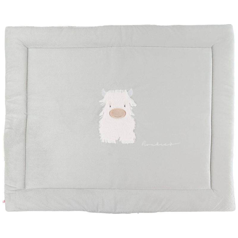 Tapis de parc réversible gaze de coton bio Fluffy (75 x 95 cm) Noukie's Produit 1