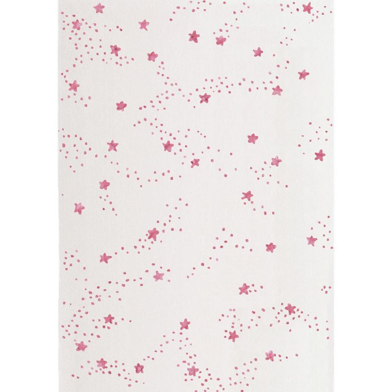 Tapis Constellation d'étoiles roses (120 x 170 cm) AFKliving