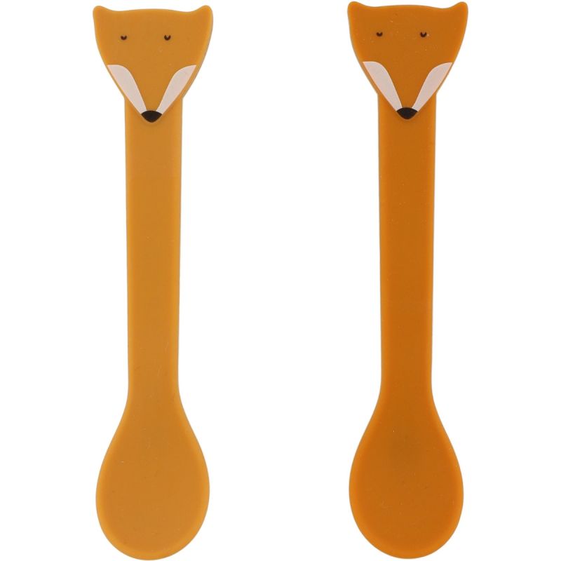 Lot de 2 cuillères en silicone Mr. Fox Trixie Produit 1 grande taille