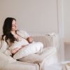 Coussin de maternité nomade Mini Moon Candide Ambiance 6