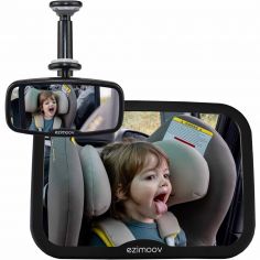 Miroir de sécurité bébé : rétroviseur de sécurité pour voiture