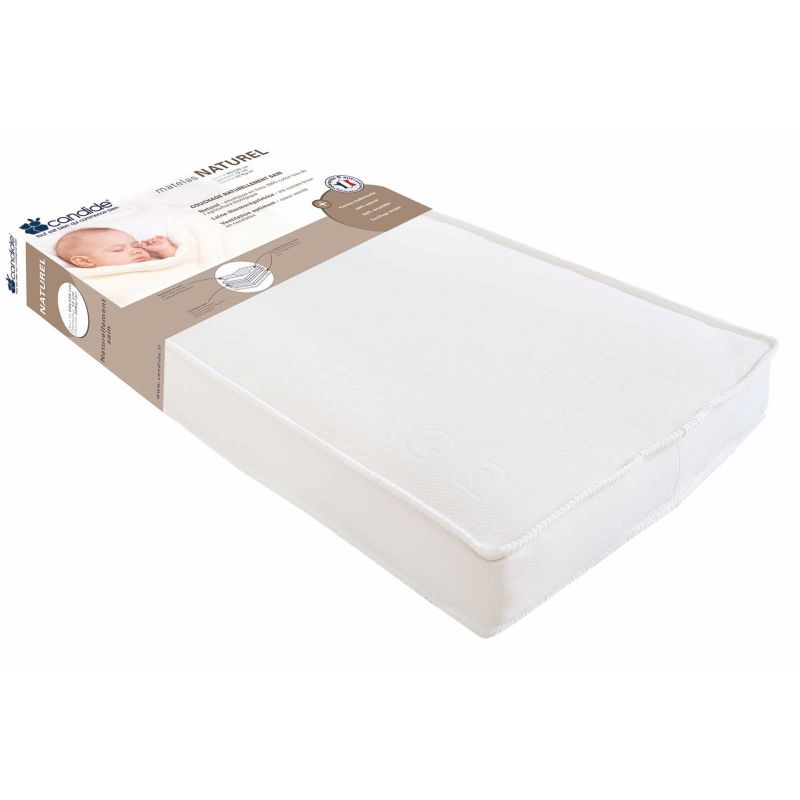 Matelas 100% naturel (60 x 120 cm) Candide