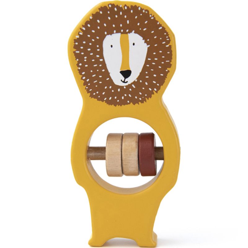 Hochet en bois Mr. Lion Trixie