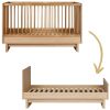 Lit évolutif Kyo Honey Ash (70 x 140 cm) Quax Produit 1