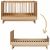 Variation Beige du produit Lit évolutif Kyo Honey Ash (70 x 140 cm) de la marque Quax