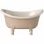 Variation Rose, blanc du produit Baignoire Souris Rose de la marque Maileg