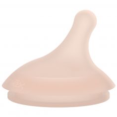 Lot de 2 tétines anti-colique pour biberon Zerø.Zerø Débit Rapide - L Medium - Suavinex