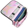 Cartable A4 primaire Pink Tie and Dye (38 cm) Caméléon Produit ouvert 4