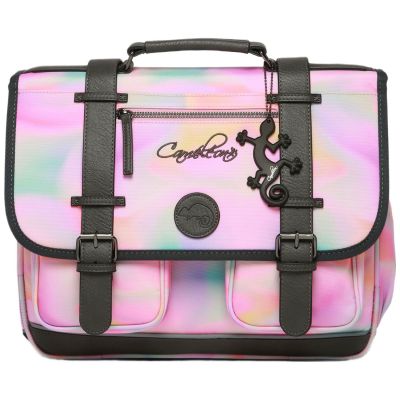 Cartable A4 primaire Pink Tie and Dye (38 cm) Caméléon