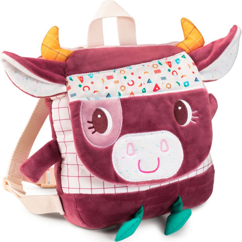 Sac à dos bébé doux Rosalie la vache Lilliputiens