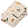 Lot de 2 langes Lewis Around the world (65 x 65 cm) Liewood Produit 1