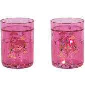 Lot de 2 gobelets à paillettes Licorne