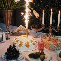 Lot de 2 gobelets à paillettes Licorne