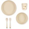 Coffret repas Citron (4 pièces) - Reconditionné - Konges Slojd