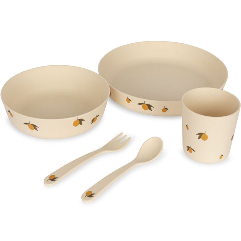 Coffret repas Citron (4 pièces) - Reconditionné Konges Slojd Produit 2