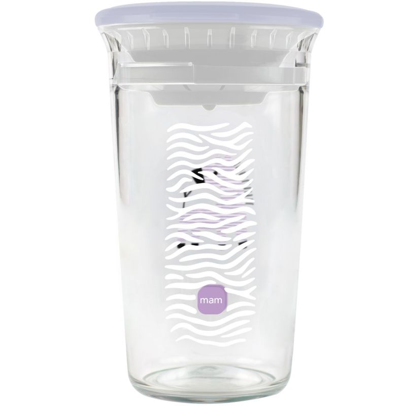 Verre d'apprentissage Zèbre violet (290ml) MAM Produit 3