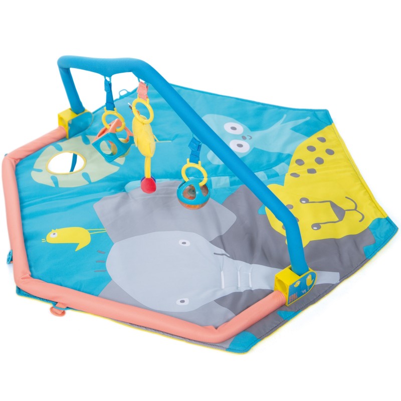 Tapis d'éveil Pili jungle bleu Baby to Love