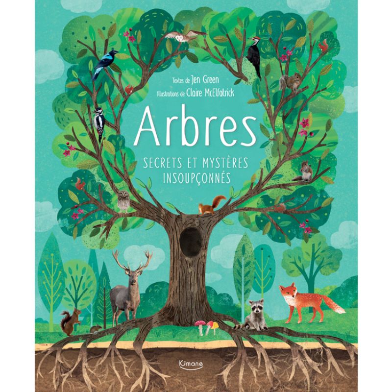 Livre Arbres : secrets et mystères insoupçonnés Editions Kimane