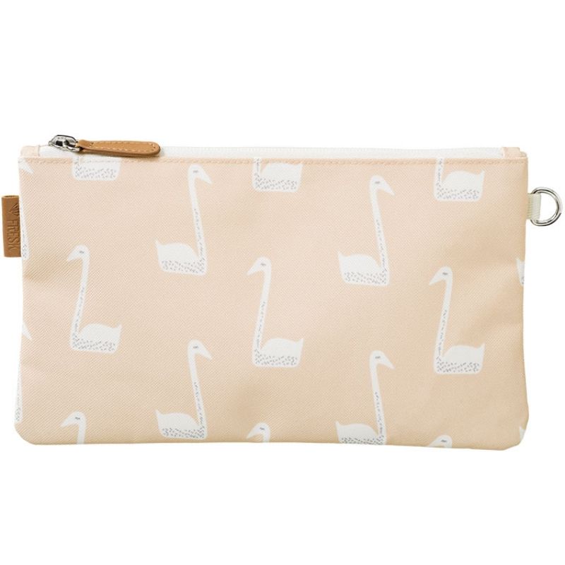 Pochette cygne pêche Fresk