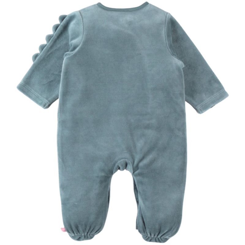 Pyjama en velours dino aqua (dès la naissance) Noukie's Produit 3