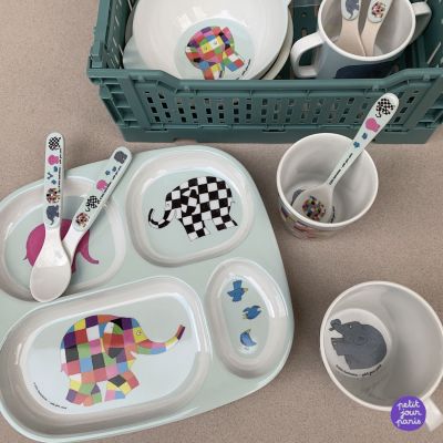 Assiette à compartiments Elmer