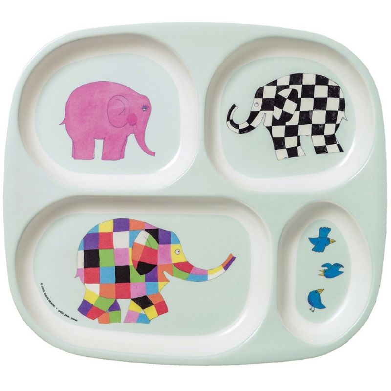 Assiette à compartiments Elmer Petit Jour Paris Produit 1
