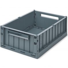 Caisse de rangement Weston L Whale blue - Liewood