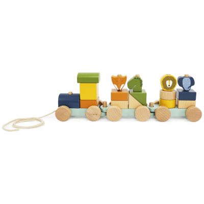 Train animaux en bois Trixie