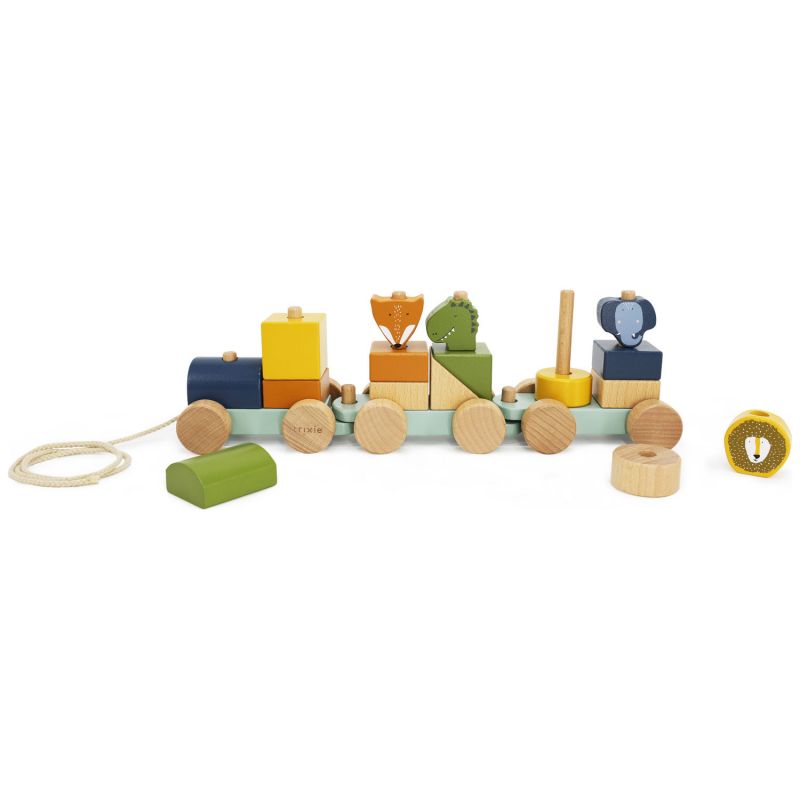 Train animaux en bois Trixie Produit 2