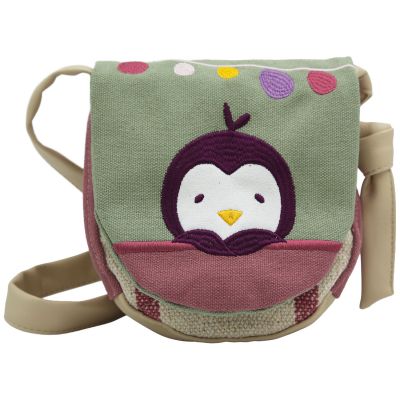 Sac bandoulière enfant Les Copains d'abord Pingouin L'oiseau bateau