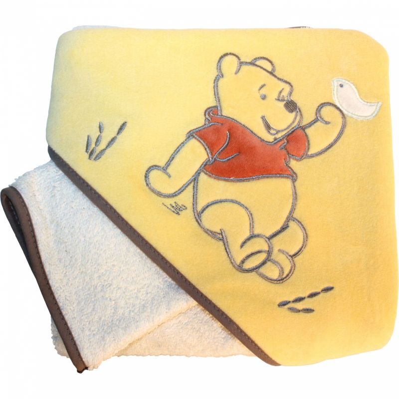 Parure de bain avec gant Winnie et ses amis Babycalin