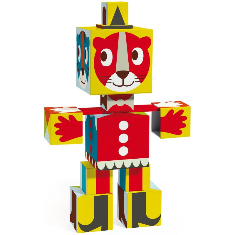 Totem cubes Graphico (10 pièces) Djeco