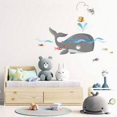 Stickers muraux Baleine