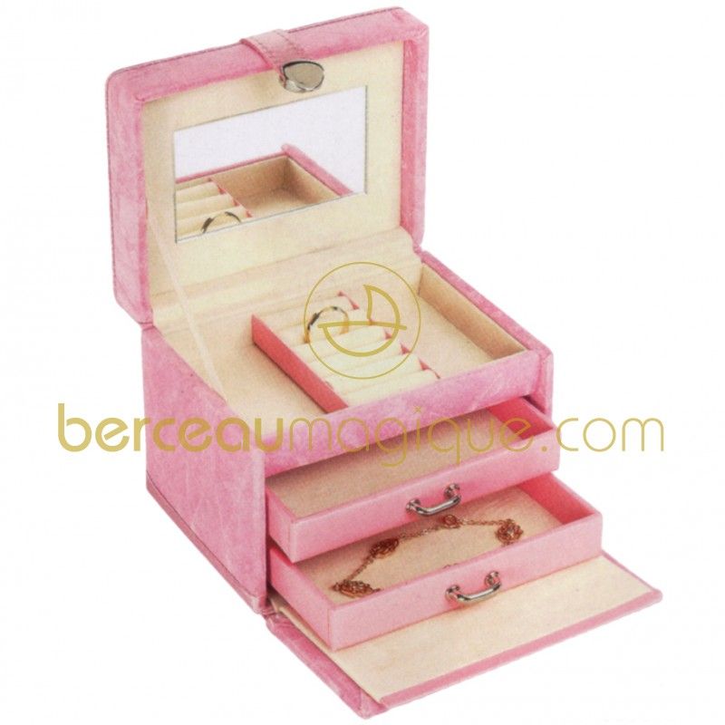 Coffret à bijoux petites fleurs Berceau magique bijoux