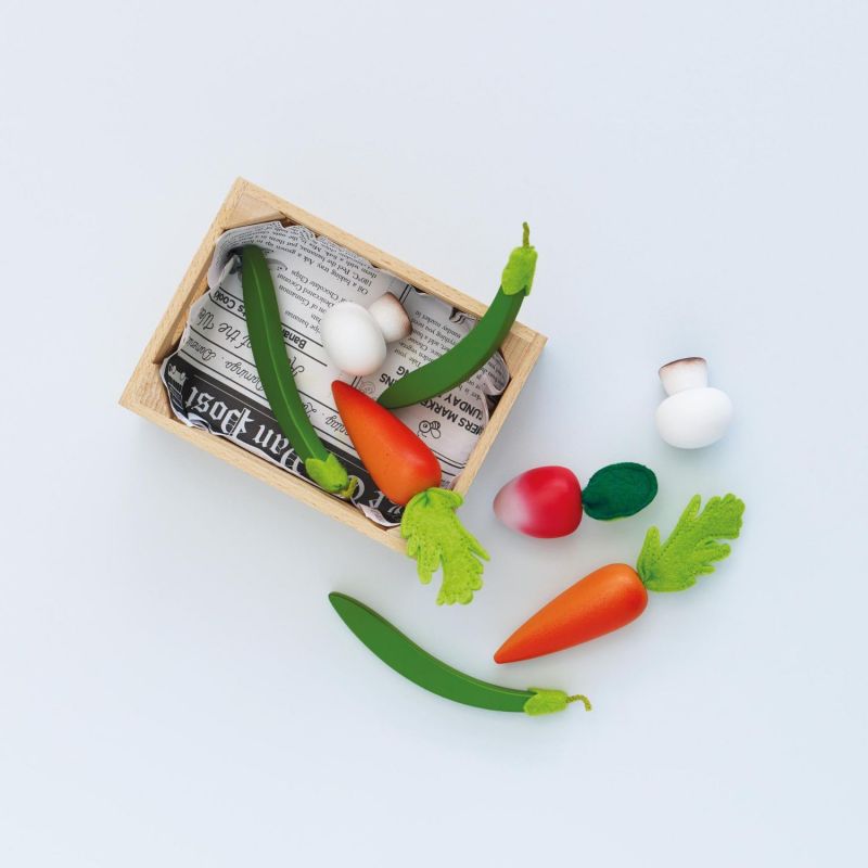 Cagette de légumes en bois FSC Le Toy Van Ambiance 5